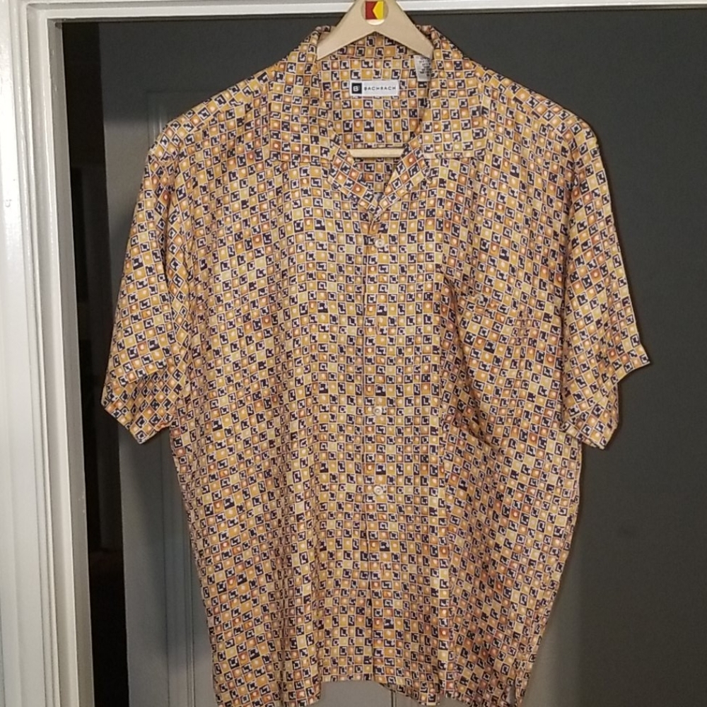 COPY - BACHRACH SILK SHIRT